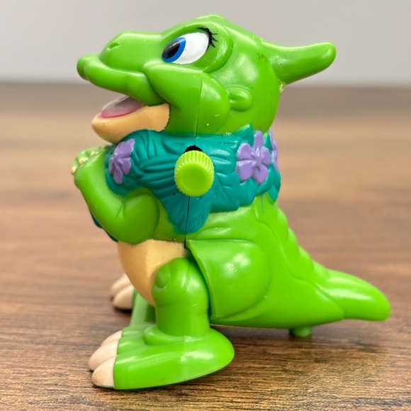 VINTAGE Burger King Kids Club Land Before Time TUMBLING DUCKY Wind Up Toy 1997 - Picture 6 of 8